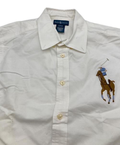 RALPH LAUREN（ラルフローレン）RALPH LAUREN (ラルフローレン) ビックポニーBDシャツ ホワイト サイズ: L(14-16の古着・服飾アイテム