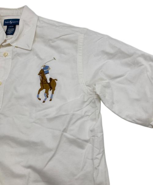 RALPH LAUREN（ラルフローレン）RALPH LAUREN (ラルフローレン) ビックポニーBDシャツ ホワイト サイズ: L(14-16の古着・服飾アイテム