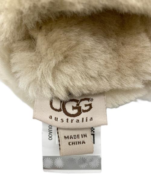 UGG（アグ）UGG (アグ) LOGO MITTEN GROVE ブラウン サイズ:Ｓ/Ｍの古着・服飾アイテム