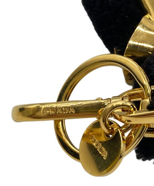 PRADA（プラダ）PRADA (プラダ) テディーベア キーホルダー ブラックの古着・服飾アイテム