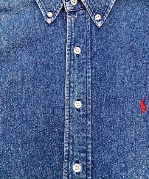 POLO COUNTRY（ポロカントリー）POLO COUNTRY (ポロカントリー) デニムシャツ ブルー サイズ:Mの古着・服飾アイテム