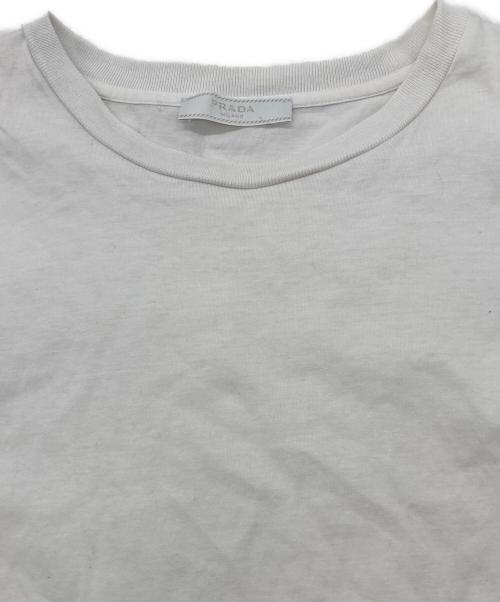 PRADA（プラダ）PRADA (プラダ) JERSEY TEE ブラック サイズ:Lの古着・服飾アイテム