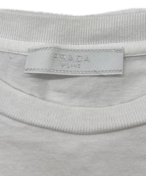 PRADA（プラダ）PRADA (プラダ) JERSEY TEE ブラック サイズ:Lの古着・服飾アイテム