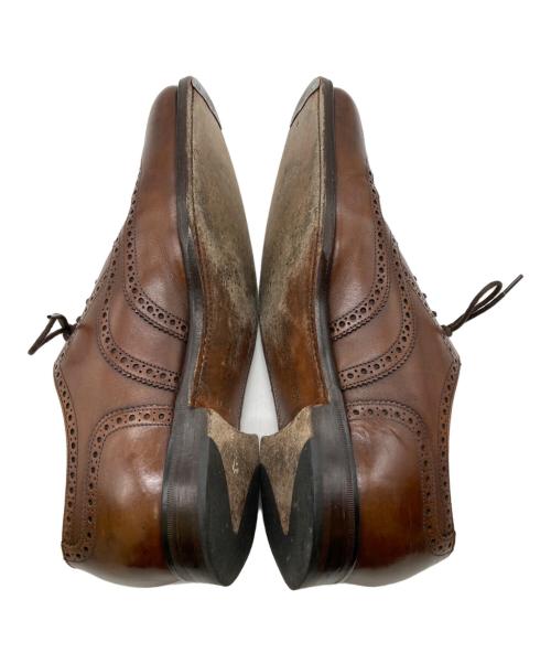 Loake1880（ローク）Loake1880 (ローク) ウィングチップシューズ ブラウン サイズ:8.5の古着・服飾アイテム