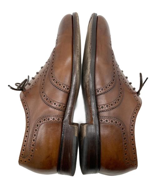 Loake1880（ローク）Loake1880 (ローク) ウィングチップシューズ ブラウン サイズ:8.5の古着・服飾アイテム