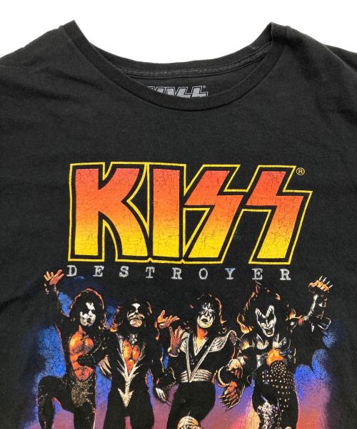 KISS（キッス）KISS (キッス) バンドTシャツ ブラック サイズ:XLの古着・服飾アイテム