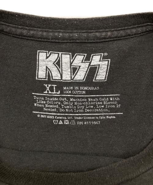 KISS（キッス）KISS (キッス) バンドTシャツ ブラック サイズ:XLの古着・服飾アイテム