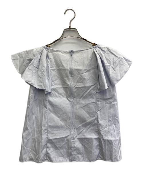 FOXEY（フォクシー）FOXEY (フォクシー) ブラウス ブルー サイズ:40の古着・服飾アイテム