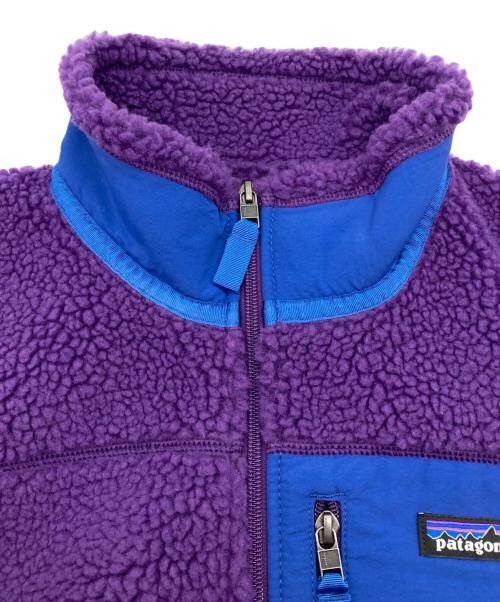 Patagonia（パタゴニア）Patagonia (パタゴニア) Classic Retro-X Vest パープル サイズ:Mの古着・服飾アイテム
