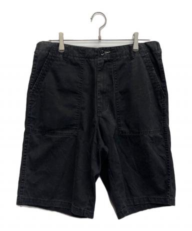 中古・古着通販】stussy (ステューシー) ハーフパンツ ブラック サイズ