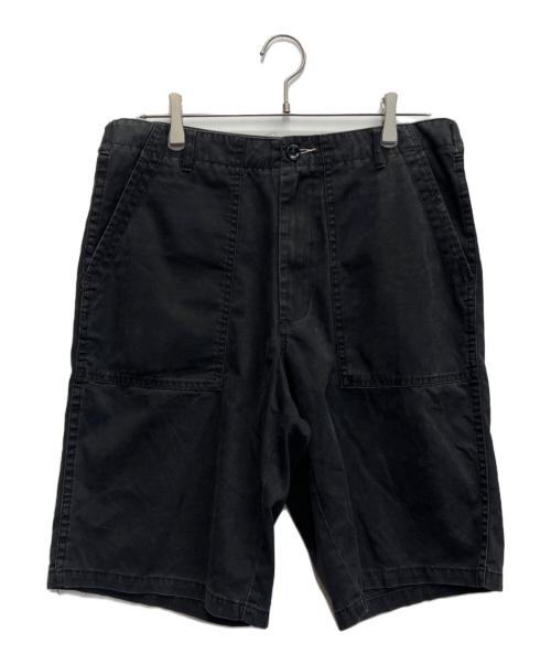 stussy（ステューシー）stussy (ステューシー) ハーフパンツ ブラック サイズ:W32の古着・服飾アイテム