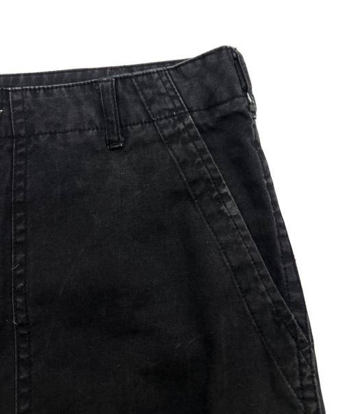 stussy（ステューシー）stussy (ステューシー) ハーフパンツ ブラック サイズ:W32の古着・服飾アイテム