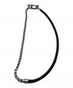 DIESELディーゼル）の古着「チョーカーネックレス」｜ブラック