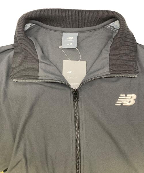 NEW BALANCE（ニューバランス）NEW BALANCE (ニューバランス) ジャージージャケット グレー×ブラック サイズ:M 未使用品の古着・服飾アイテム