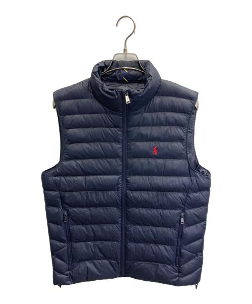 POLO RALPH LAUREN（ポロ・ラルフローレン）POLO RALPH LAUREN (ポロ・ラルフローレン) ダウンベスト ネイビー サイズ:S 未使用品の古着・服飾アイテム