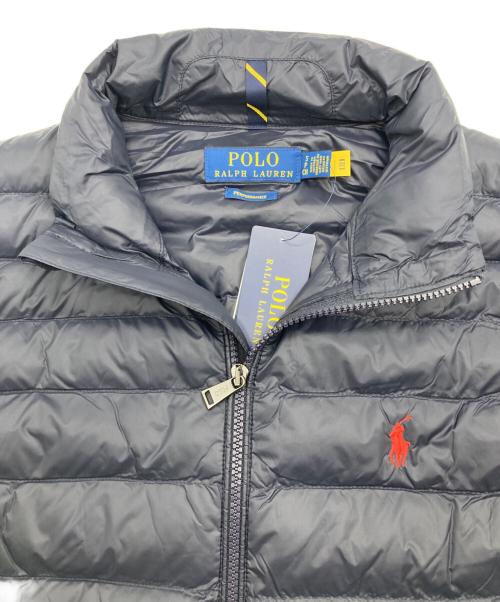 POLO RALPH LAUREN（ポロ・ラルフローレン）POLO RALPH LAUREN (ポロ・ラルフローレン) ダウンベスト ネイビー サイズ:S 未使用品の古着・服飾アイテム
