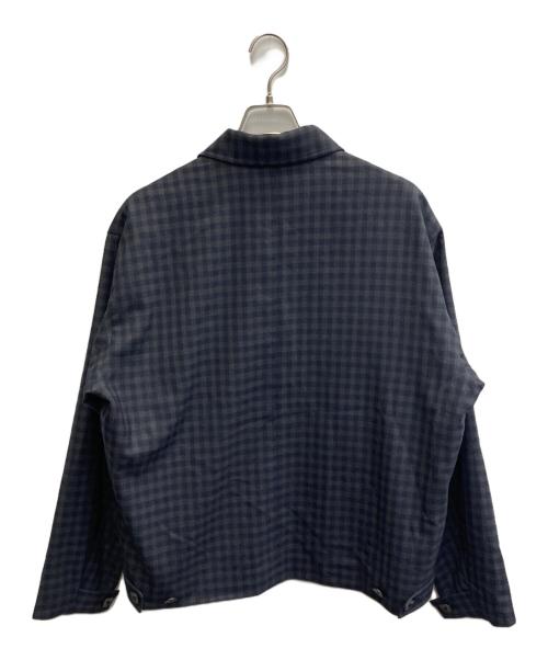 JOURNAL STANDARD relume（ジャーナルスタンダード レリューム）JOURNAL STANDARD relume (ジャーナルスタンダード レリューム) TECH ツイード SOLOTEX サキソニージップブルゾン グレー サイズ:M 未使用品の古着・服飾アイテム