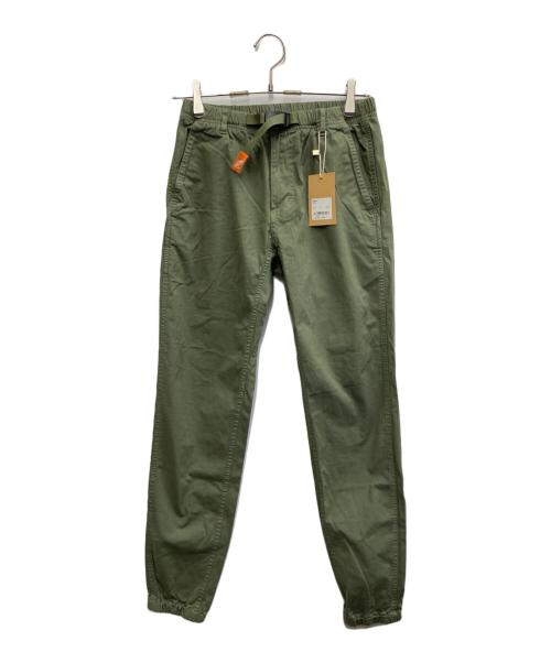 GRAMICCI（グラミチ）GRAMICCI (グラミチ) Oshman's (オッシュマンズ) ストレッチリップストップNNジョグパンツ グリーン サイズ:S 未使用品の古着・服飾アイテム