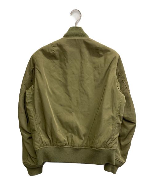 stussy（ステューシー）stussy (ステューシー) MA-1ジャケット グリーン サイズ:Sの古着・服飾アイテム