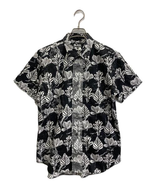 BLACK COMME des GARCONS（ブラックコムデギャルソン）BLACK COMME des GARCONS (ブラックコムデギャルソン) アロハシャツ ブラック サイズ:Mの古着・服飾アイテム