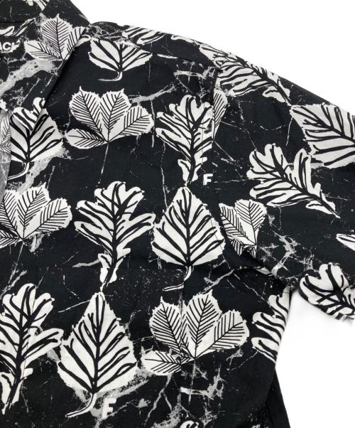 BLACK COMME des GARCONS（ブラックコムデギャルソン）BLACK COMME des GARCONS (ブラックコムデギャルソン) アロハシャツ ブラック サイズ:Mの古着・服飾アイテム