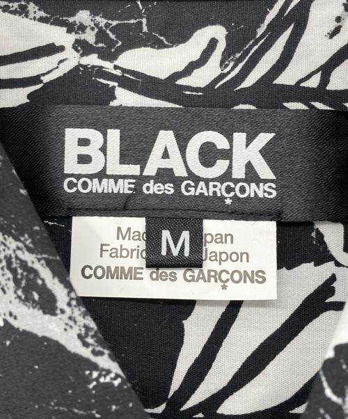 BLACK COMME des GARCONS（ブラックコムデギャルソン）BLACK COMME des GARCONS (ブラックコムデギャルソン) アロハシャツ ブラック サイズ:Mの古着・服飾アイテム