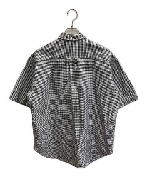SUPREME（シュプリーム）SUPREME (シュプリーム) 24SS Loose Fit S/S Oxford Shirt ブラック×ホワイト サイズ:Sの古着・服飾アイテム