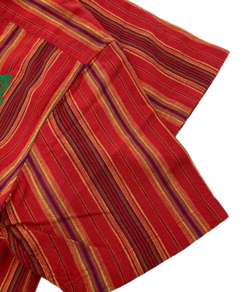 SUPREME（シュプリーム）Supreme (シュプリーム) 23SS Needlepoint S/S Shirt レッド サイズ:Sの古着・服飾アイテム