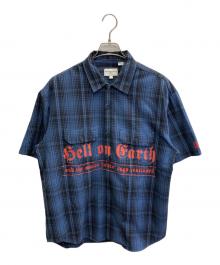 SUPREME×Bernadette Corporation（シュプリーム×バーナデット コーポレーション）の古着「S/S Work Shirts」｜ブルー