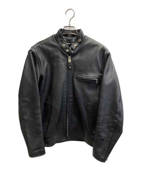 Schott（ショット）Schott (ショット) 641RIDERS/641ライダース ブラック サイズ:36の古着・服飾アイテム