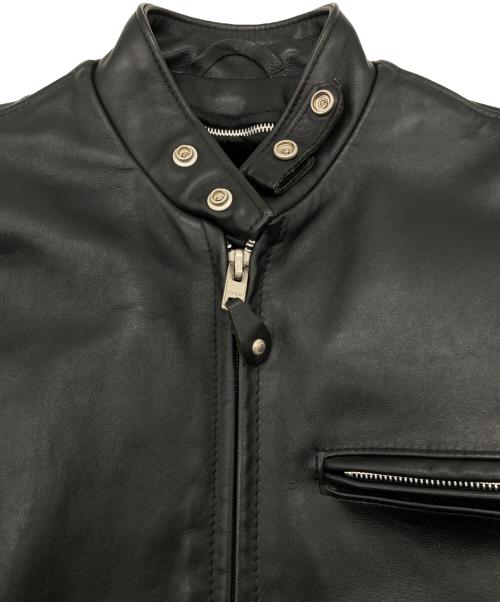 Schott（ショット）Schott (ショット) 641RIDERS/641ライダース ブラック サイズ:36の古着・服飾アイテム