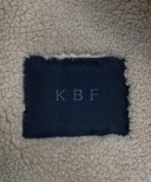 KBF（ケービーエフ）KBF (ケービーエフ) エコレザームートンジャケット ブラウン サイズ:ONEの古着・服飾アイテム