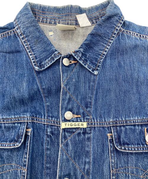 Disney STORE（ディズニーストア）Disney STORE (ディズニーストア) 90s 刺繍デニムジャケット インディゴ サイズ:XLの古着・服飾アイテム