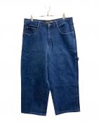 SOUTHPOLEサウスポール）の古着「バギーデニムペインターパンツ」｜インディゴ