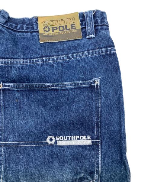 SOUTHPOLE（サウスポール）SOUTHPOLE (サウスポール) バギーデニムペインターパンツ インディゴ サイズ:38の古着・服飾アイテム