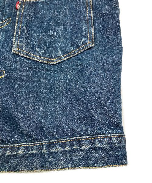 EVISU（エヴィス）EVISU (エヴィス) No.2 1stデニムジャケット インディゴ サイズ:38の古着・服飾アイテム