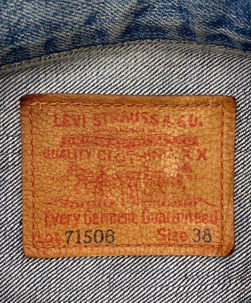 LEVI'S（リーバイス）LEVI'S (リーバイス) 復刻1stデニムジャケット/94年製 BIG-E 対戦モデル インディゴ サイズ:38の古着・服飾アイテム