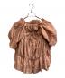 HOUGA (ホウガ) kiki blouse ピンク サイズ:FREE：7000円