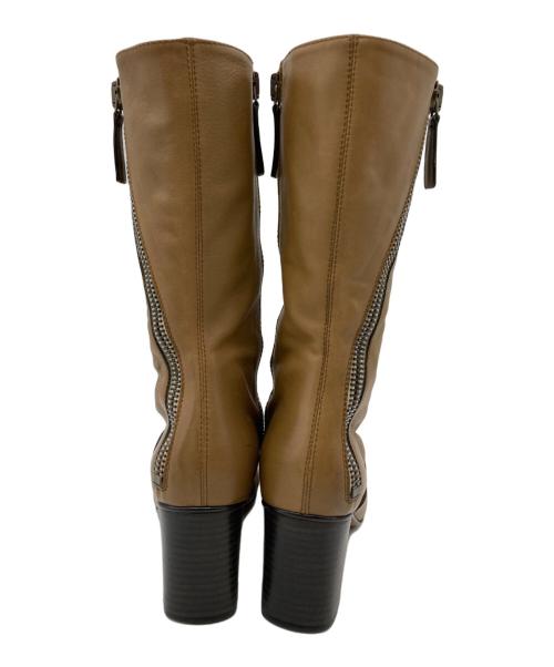 Chloe（クロエ）Chloe (クロエ) ロングブーツ ブラウン サイズ:36の古着・服飾アイテム