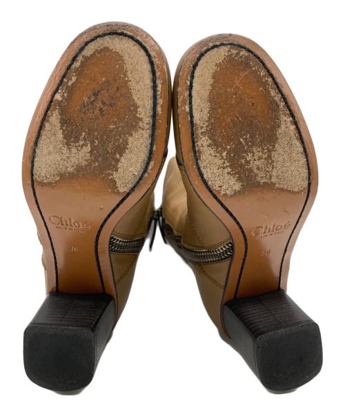 Chloe（クロエ）Chloe (クロエ) ロングブーツ ブラウン サイズ:36の古着・服飾アイテム