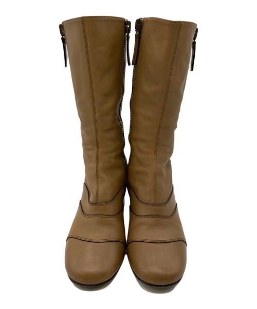 Chloe（クロエ）Chloe (クロエ) ロングブーツ ブラウン サイズ:36の古着・服飾アイテム