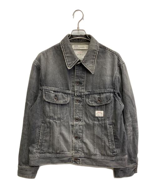 DAIRIKU（ダイリク）DAIRIKU (ダイリク) Runaway Denim Jacket グレー サイズ:Sの古着・服飾アイテム