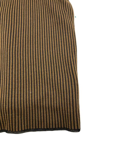 FENDI（フェンディ）FENDI (フェンディ) アンサンブル リブニットカーディガン ブラウン×ブラック サイズ:44の古着・服飾アイテム