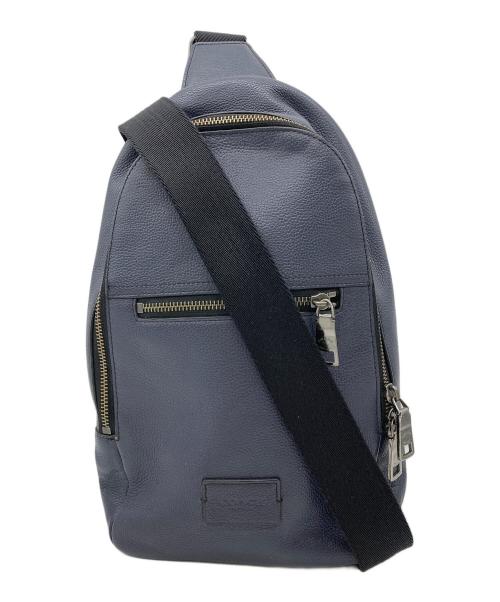 COACH（コーチ）COACH (コーチ) ボディーバッグ ネイビーの古着・服飾アイテム