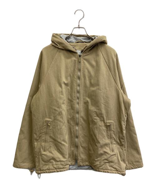 Y-3（ワイスリー）Y-3 (ワイスリー) adidas (アディダス) コラボフーデットジャケット ベージュ サイズ:Mの古着・服飾アイテム