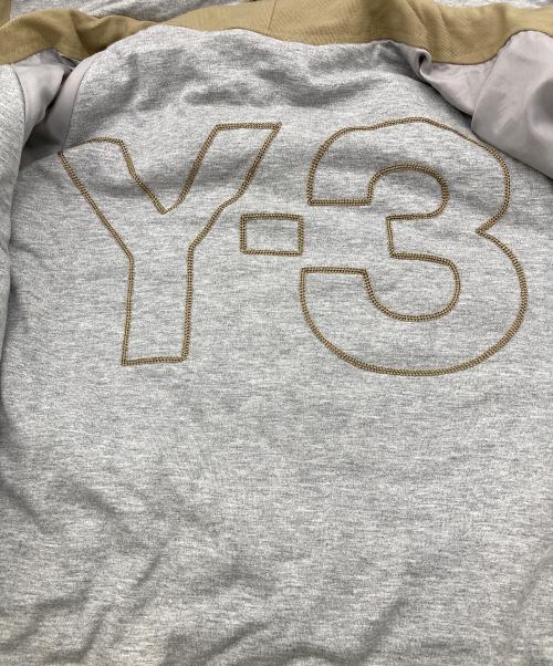 Y-3（ワイスリー）Y-3 (ワイスリー) adidas (アディダス) コラボフーデットジャケット ベージュ サイズ:Mの古着・服飾アイテム