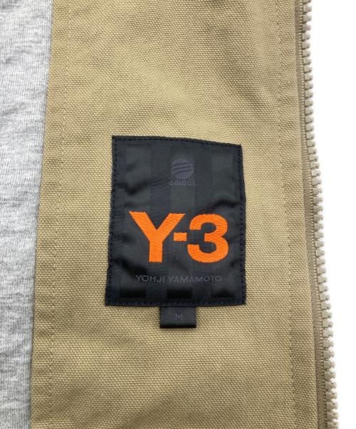 Y-3（ワイスリー）Y-3 (ワイスリー) adidas (アディダス) コラボフーデットジャケット ベージュ サイズ:Mの古着・服飾アイテム