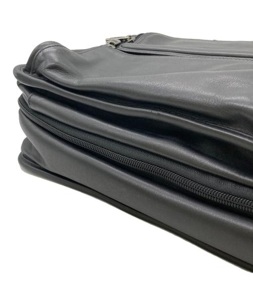 TUMI（トゥミ）TUMI (トゥミ) レザー オーガナイザー ブリーフケース ブラックの古着・服飾アイテム