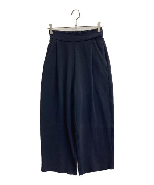 SOEJU（ソージュ）SOEJU (ソージュ) タックワイドパンツ ネイビー サイズ:Sの古着・服飾アイテム
