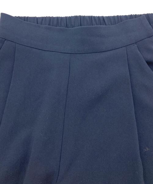 SOEJU（ソージュ）SOEJU (ソージュ) タックワイドパンツ ネイビー サイズ:Sの古着・服飾アイテム